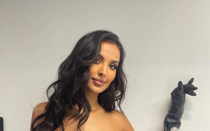 Maya Jama Addresses her Engagement to Ben Simmons at the 2022 Brit Awards